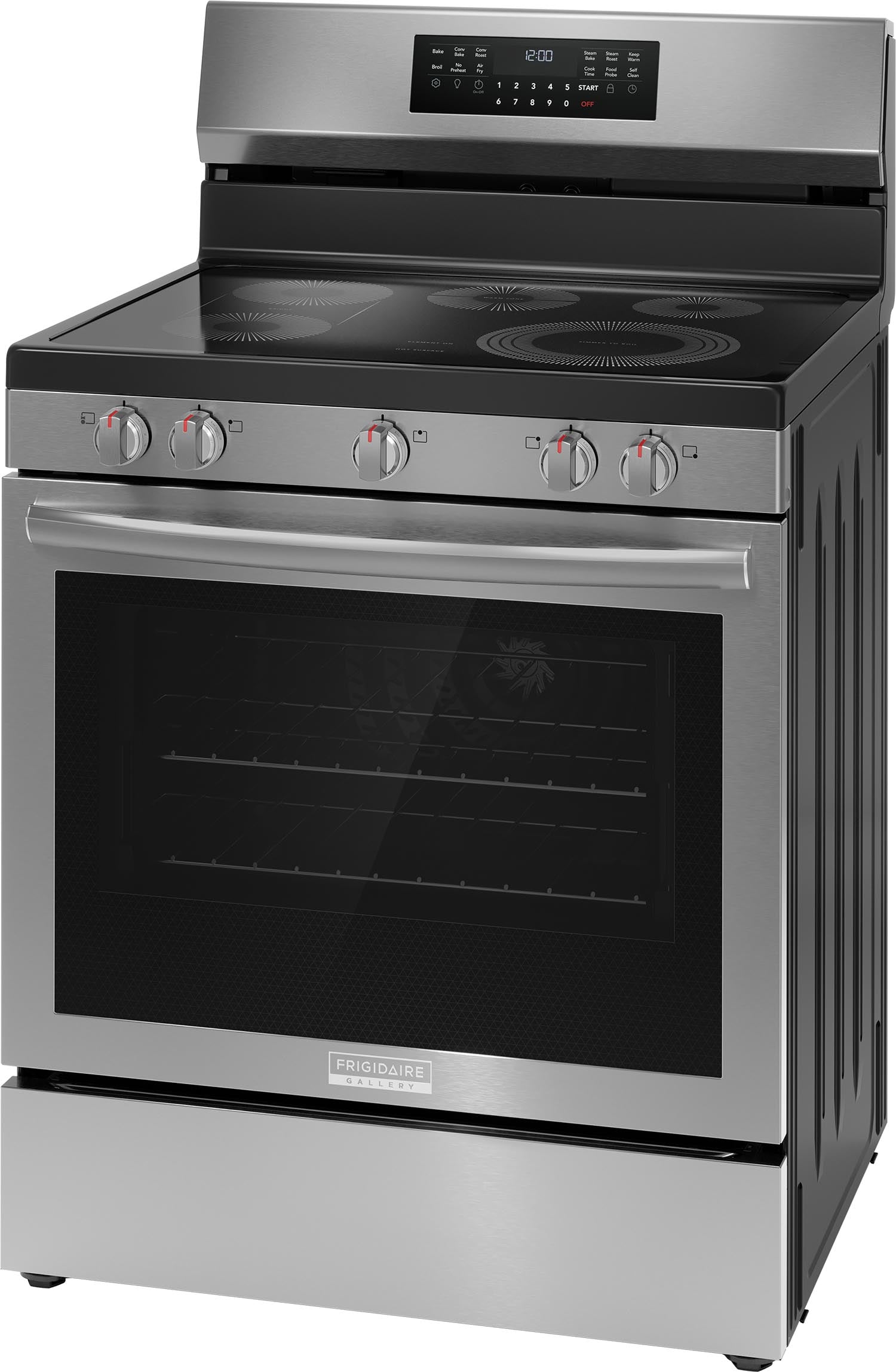 Frigidaire Gallery Smudge-Proof® Stainless Steel 30" Electric Range with Total Convection (5.3 Cu. Ft) - GCRE306CBF