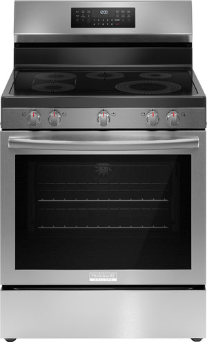 Frigidaire Gallery Smudge-Proof® Stainless Steel 30" Electric Range with Total Convection (5.3 Cu. Ft) - GCRE306CBF