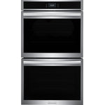 Frigidaire Gallery Smudge-Proof Stainless Steel 30" Double Wall Oven with Total Convection (10.6 Cu. Ft)- GCWD3067AF