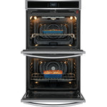 Frigidaire Gallery Smudge-Proof Stainless Steel 30" Double Wall Oven with Total Convection (10.6 Cu. Ft)- GCWD3067AF