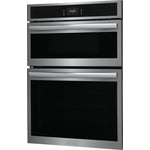 Frigidaire Gallery Smudge-Proof Stainless Steel 30" Wall Oven and Microwave Combination (1.7 Cu. Ft. / 5.3 Cu. Ft.) - GCWM3067AF