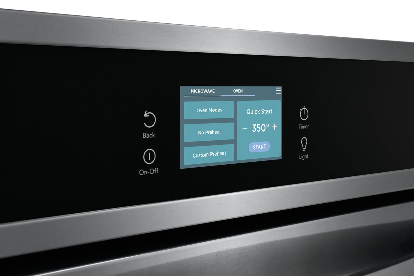 Frigidaire Gallery Smudge-Proof Stainless Steel 30" Wall Oven and Microwave Combination (1.7 Cu. Ft. / 5.3 Cu. Ft.) - GCWM3067AF