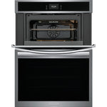 Frigidaire Gallery Smudge-Proof Stainless Steel 30" Wall Oven and Microwave Combination (1.7 Cu. Ft. / 5.3 Cu. Ft.) - GCWM3067AF