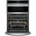 Frigidaire Gallery Smudge-Proof Stainless Steel 30" Wall Oven and Microwave Combination (1.7 Cu. Ft. / 5.3 Cu. Ft.) - GCWM3067AF