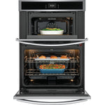 Frigidaire Gallery Smudge-Proof Stainless Steel 30" Wall Oven and Microwave Combination (1.7 Cu. Ft. / 5.3 Cu. Ft.) - GCWM3067AF