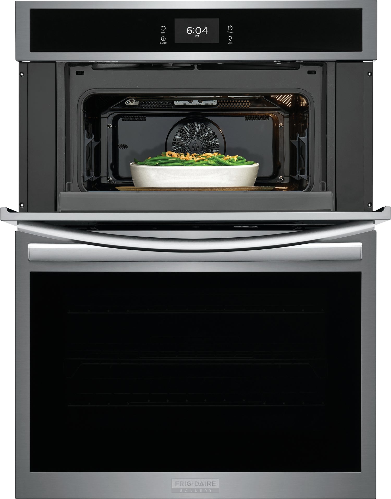 Frigidaire Gallery Smudge-Proof Stainless Steel 30" Wall Oven and Microwave Combination (1.7 Cu. Ft. / 5.3 Cu. Ft.) - GCWM3067AF