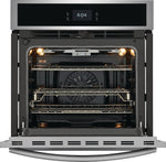 Frigidaire Gallery Smudge-Proof Stainless Steel 27" Single Wall Oven with Total Convection and Air Fry (3.8 Cu.Ft) - GCWS2767AF