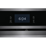 Frigidaire Gallery Smudge-Proof Black Stainless Steel 30" Single Wall Oven with Total Convection (5.3 Cu. Ft) - GCWS3067AD
