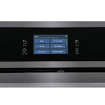 Frigidaire Gallery Smudge-Proof Black Stainless Steel 30" Single Wall Oven with Total Convection (5.3 Cu. Ft) - GCWS3067AD