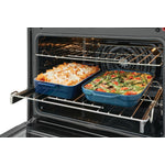 Frigidaire Gallery Smudge-Proof Black Stainless Steel 30" Single Wall Oven with Total Convection (5.3 Cu. Ft) - GCWS3067AD