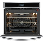 Frigidaire Gallery Smudge-Proof Stainless Steel 30" Single Wall Oven with Total Convection (5.3 Cu. Ft) - GCWS3067AF