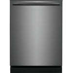 Frigidaire Gallery Smudge-Proof Black Stainless Steel 24" Built-In Dishwasher - GDPH4515AD