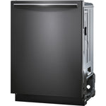 Frigidaire Gallery 24" Smudge-Proof™ Black Stainless Dishwasher with CleanBoost™ (47 dBA) - GDSH4715AD