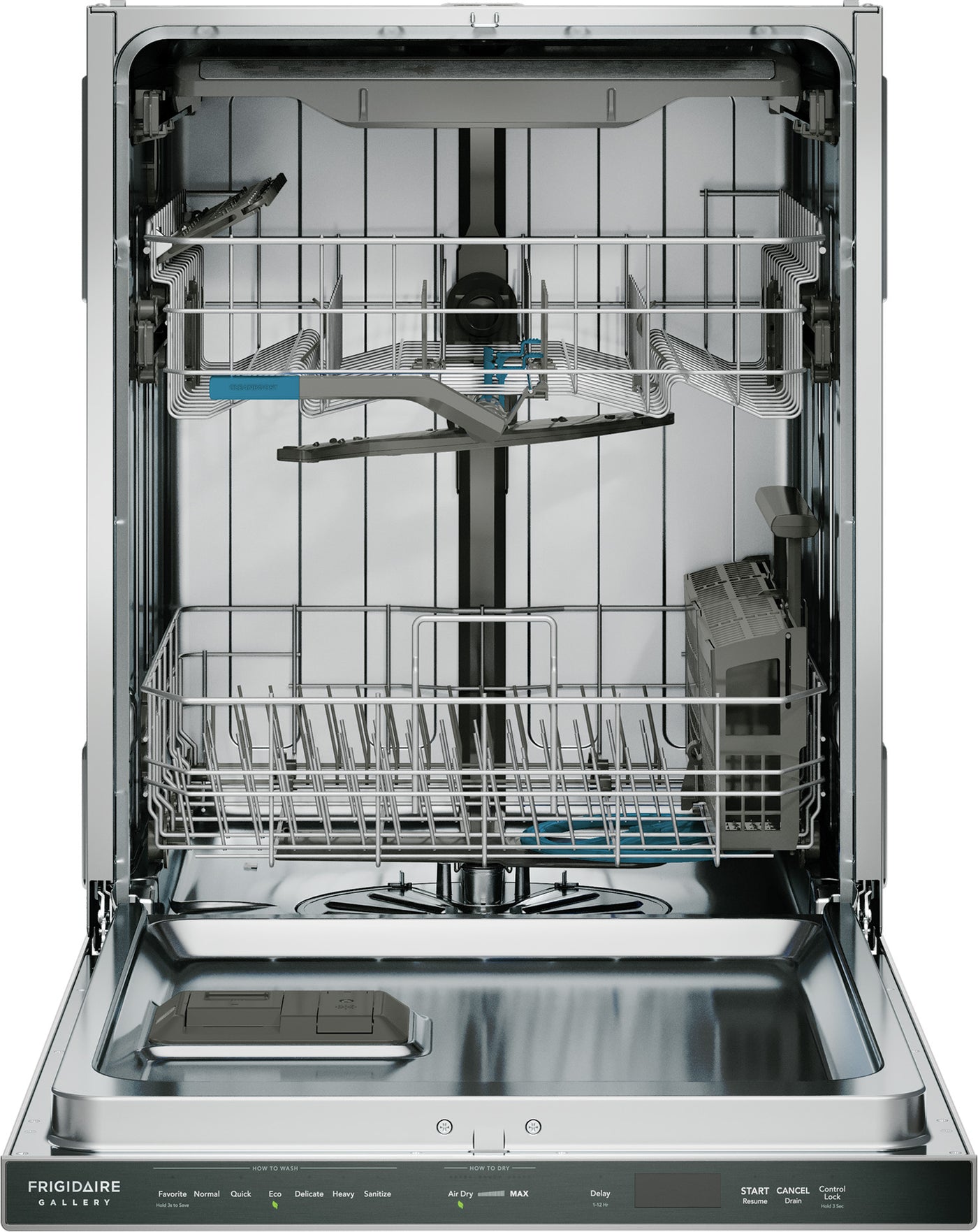 Frigidaire Gallery 24" Smudge-Proof™ Stainless Steel Dishwasher with CleanBoost™ (47 dBA) - GDSP4715AF