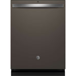 GE 24" Slate Top Control Dishwasher with Stainless Steel Interior and Third Rack - GDT650SMVES