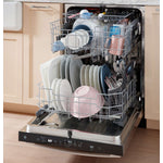 GE 24" Slate Top Control Dishwasher with Stainless Steel Interior and Third Rack - GDT650SMVES