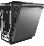 GE 24" Fingerprint Resistant Stainless Steel Top Control Dishwasher with Stainless Steel Interior and Third Rack - GDT650SYVFS