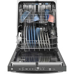 GE 24" Fingerprint Resistant Stainless Steel Top Control Dishwasher with Stainless Steel Interior and Third Rack - GDT650SYVFS