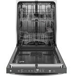 GE 24" Fingerprint Resistant Stainless Steel Top Control Dishwasher with Stainless Steel Interior and Third Rack - GDT650SYVFS