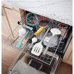 GE 24" Fingerprint Resistant Stainless Steel Top Control Dishwasher with Stainless Steel Interior and Third Rack - GDT650SYVFS
