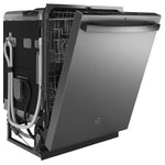 GE 24" Fingerprint Resistant Stainless Steel Top Control Dishwasher with Stainless Steel Interior and Third Rack - GDT670SYVFS
