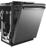 GE 24" Fingerprint Resistant Stainless Steel Top Control Dishwasher with Stainless Steel Interior and Third Rack - GDT670SYVFS