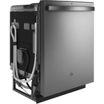 GE 24" Fingerprint Resistant Stainless Steel Top Control Dishwasher with Stainless Steel Interior and Third Rack - GDT670SYVFS