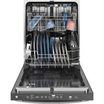 GE 24" Fingerprint Resistant Stainless Steel Top Control Dishwasher with Stainless Steel Interior and Third Rack - GDT670SYVFS