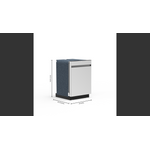 GE Fingerprint Resistant Stainless Steel Dishwasher (47dBA) - GBT600SSVFS