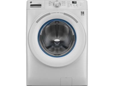 GE 5.3 cu. ft. (IEC) Capacity Front Load Washer with UltraFresh Vent System White - GFW350SSYWW