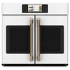CAFÉ™ Professional Series 30" Matte White Electric Smart Built-In Convection French-Door Single Wall Oven - CTS90FP4ZW2