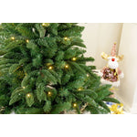Bergen 4 Ft Potted Appalachian Mountain Fraser Fir Pre-lit with LED Lights - Clear/Warm White