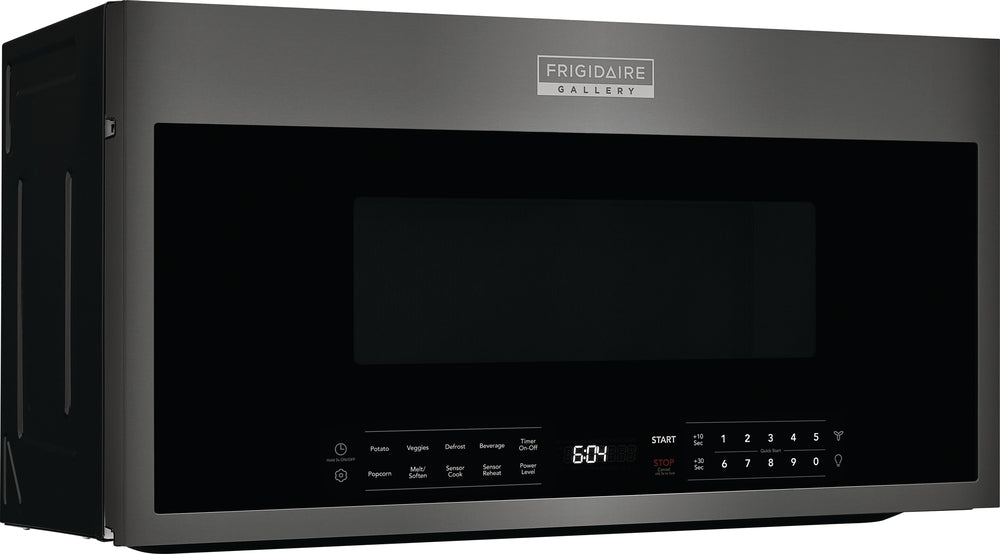 Frigidaire Gallery Smudge-Proof® Black Stainless Steel Over-The-Range Microwave with Sensor Cook (1.9 Cu. Ft.) - GMOS1964AD