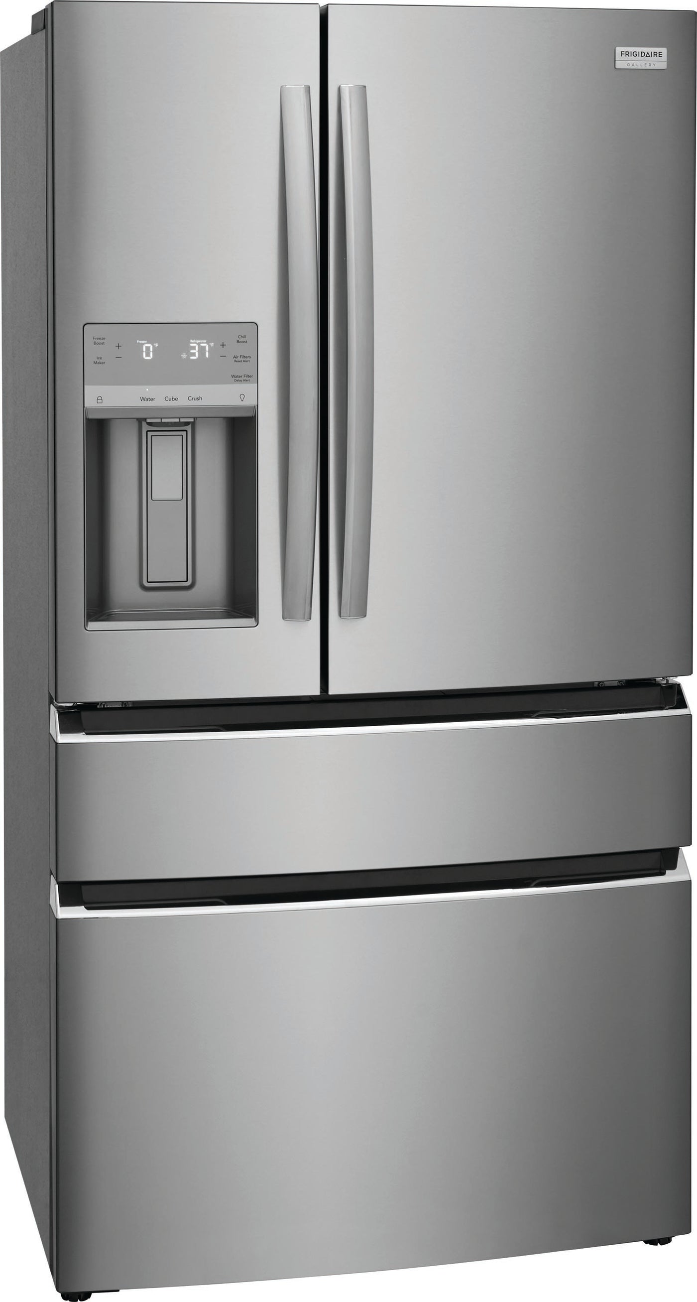 Frigidaire Gallery Smudge-Proof® Stainless Steel Counter-Depth 4-Door French Refrigerator (21.5 Cu. Ft.) - GRMC2273CF