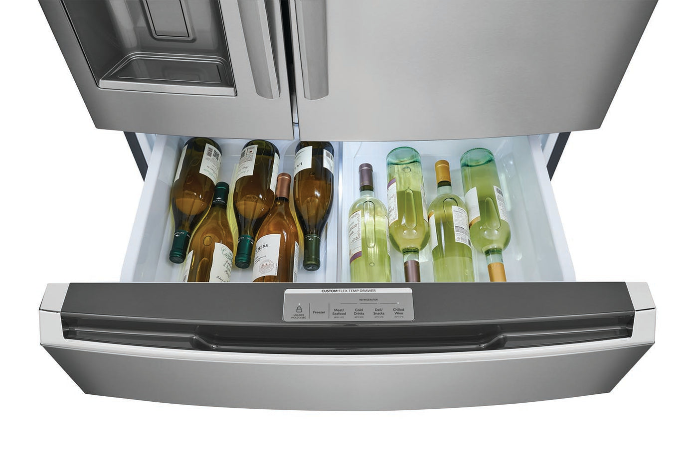 Frigidaire Gallery Smudge-Proof® Stainless Steel Counter-Depth 4-Door French Refrigerator (21.5 Cu. Ft.) - GRMC2273CF