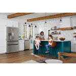 Frigidaire Gallery Smudge-Proof® Stainless Steel Counter-Depth 4-Door French Refrigerator (21.5 Cu. Ft.) - GRMC2273CF