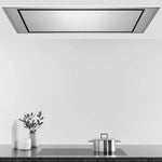 VICTORY Stainless Steel 900 CFM Flush Ceiling Range Hood with Backlight LED - Horizon-Glow