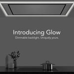 VICTORY Stainless Steel 900 CFM Flush Ceiling Range Hood with Backlight LED - Horizon-Glow--