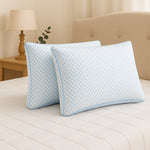 Cotton House 2 Pack Gusseted Cooling King Pillow