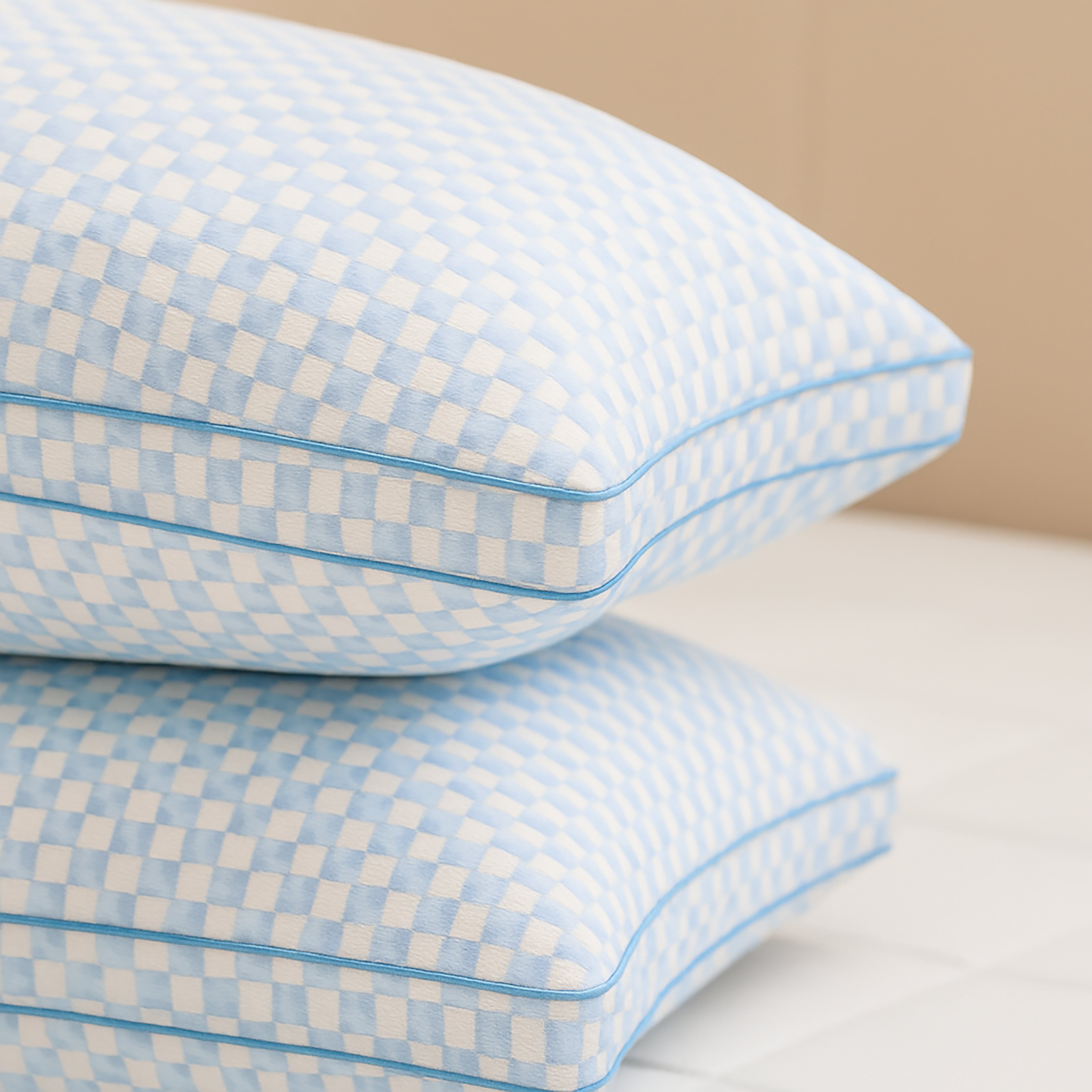 Cotton House 2 Pack Gusseted Cooling Queen Pillow