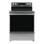 Hisense Stainless Steel Range True Convection with 11 Baking Programs Including Air Fry (5.8 Cu. Ft) - HBE3501CPS