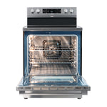 Hisense Stainless Steel Range True Convection with 11 Baking Programs Including Air Fry (5.8 Cu. Ft) - HBE3501CPS