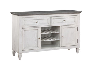 Buffet Cabinet Kitchen Dining Room Storage Organizer Sideboard Console Grey  Gray