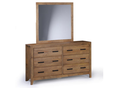 Palm Harbour 6 Drawer Dresser - Rustic Natural