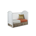 Delia Cottage Crib and Toddler Rail - White