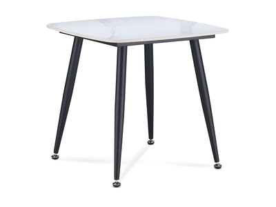 Bellmar 23" Sintered Stone End Table - White