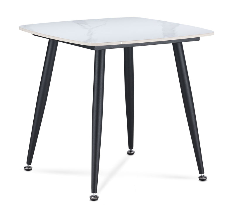 Bellmar Sintered Stone End Table White Leon's