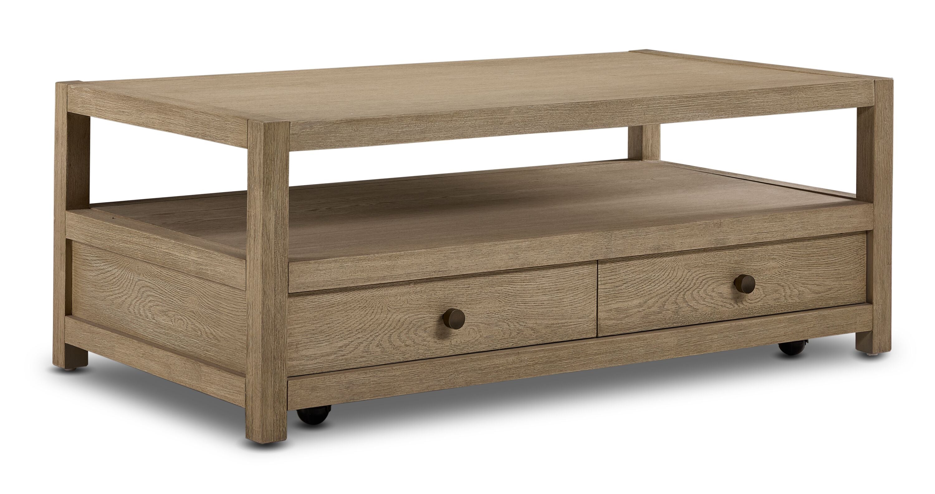 Joliette 48" Coffee Table - Light Tan
