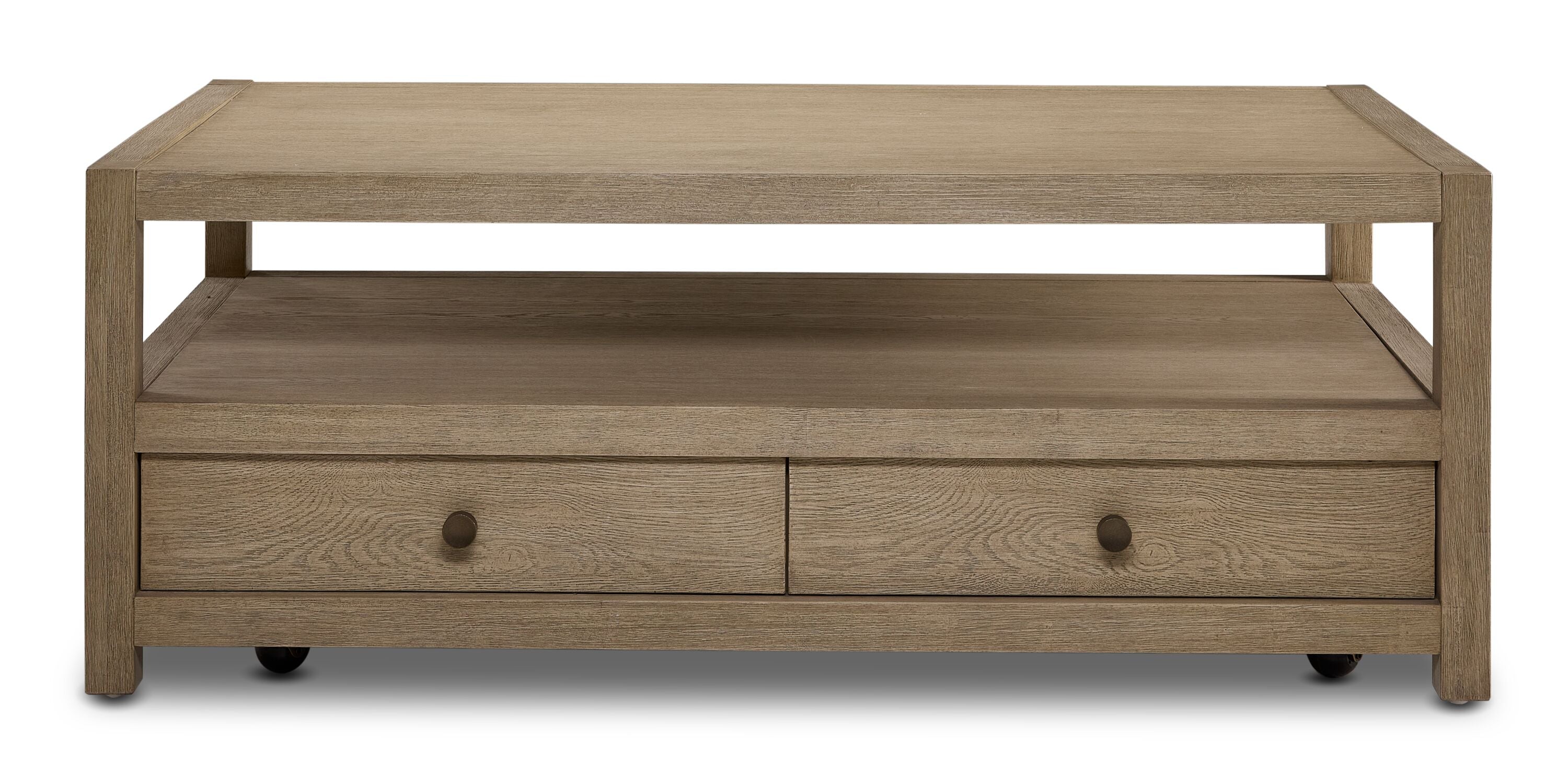 Joliette 48" Coffee Table - Light Tan