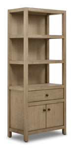 Joliette Book Case - Light Tan